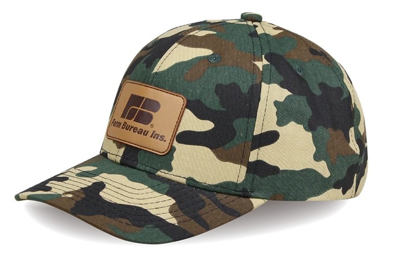 China 6 panel Camo Baseball Cap fabriek