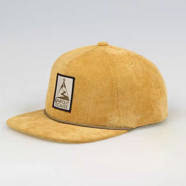 Corduroy String 5 Panel Snapback Cappelli all'ingrosso