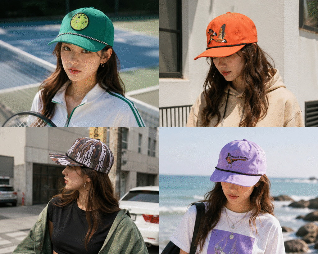 The drawstring on the hat adds a stylish touch.