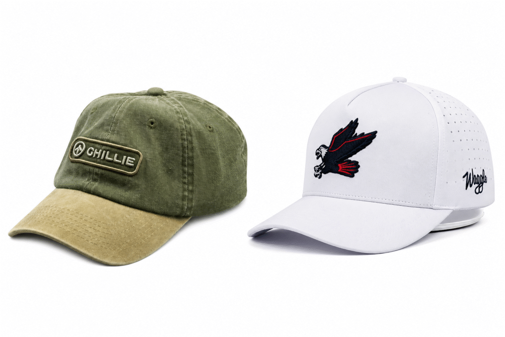 Structured vs Unstructured Baseball Cap