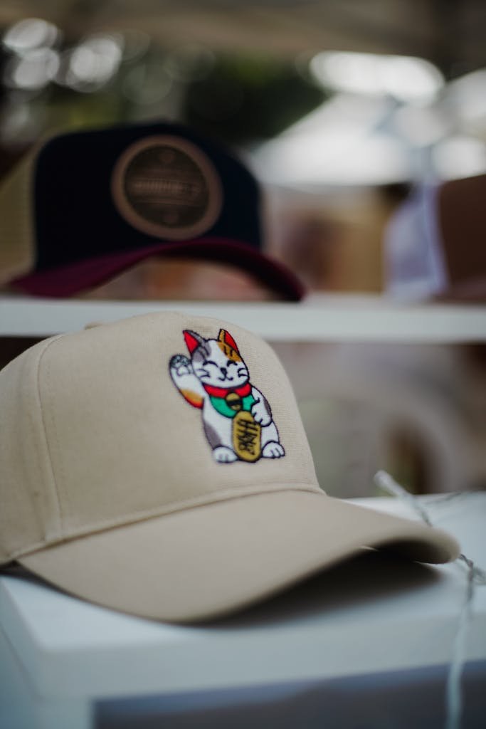 gorra de béisbol bordada