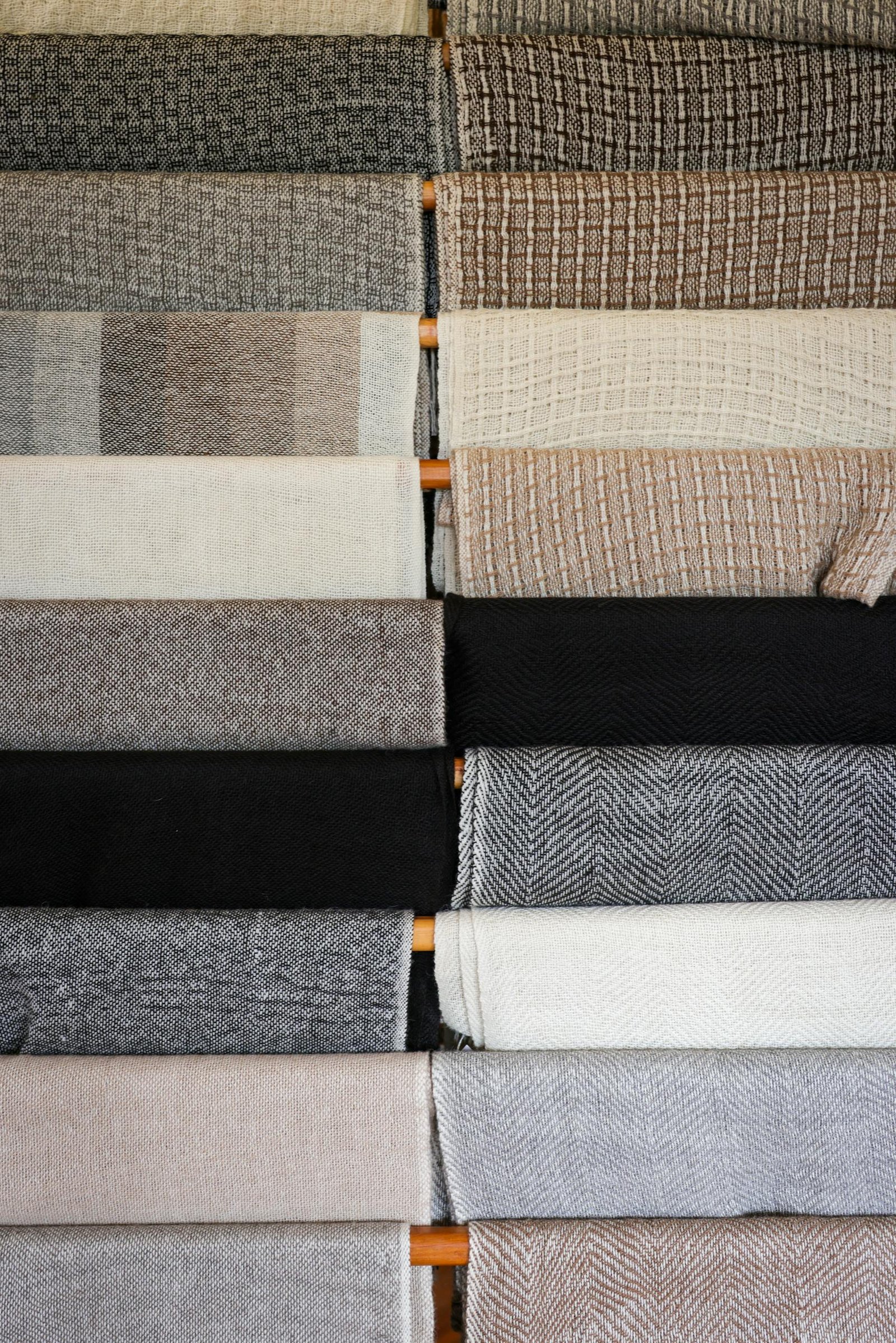 Wolle & Wollmischungen besticktes Hutmaterial