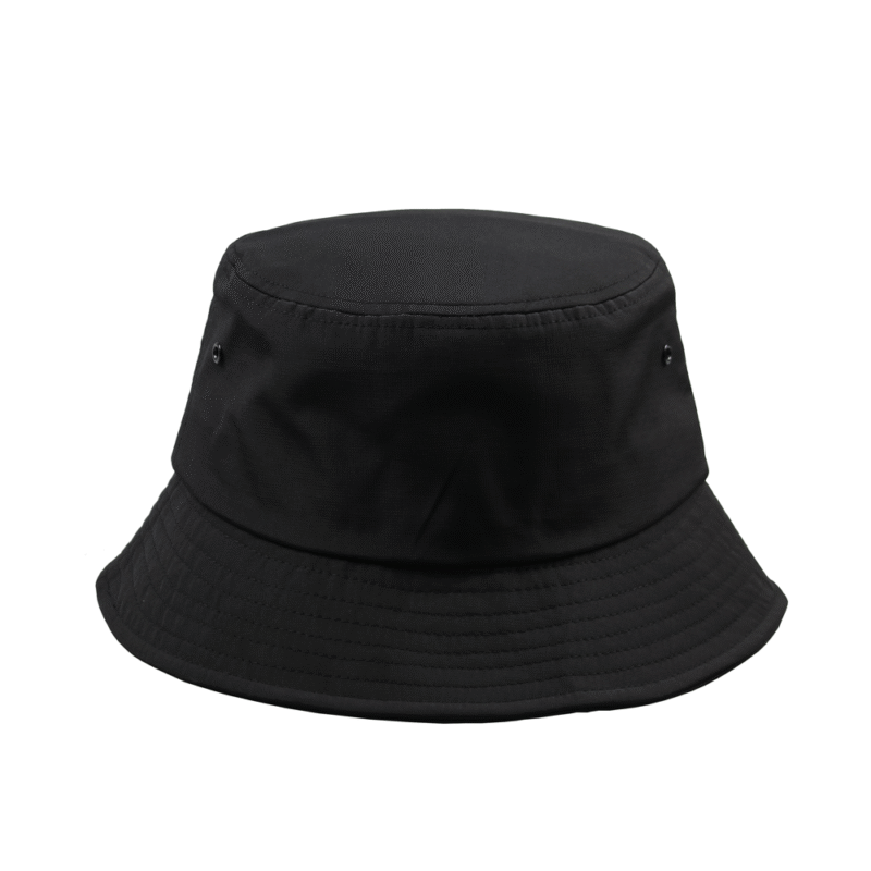chapéu de balde em poliéster preto
