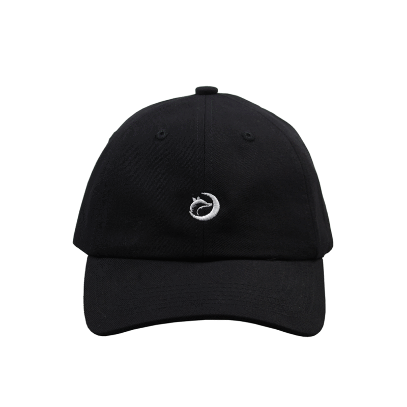 Flat embroidery cotton dad hat