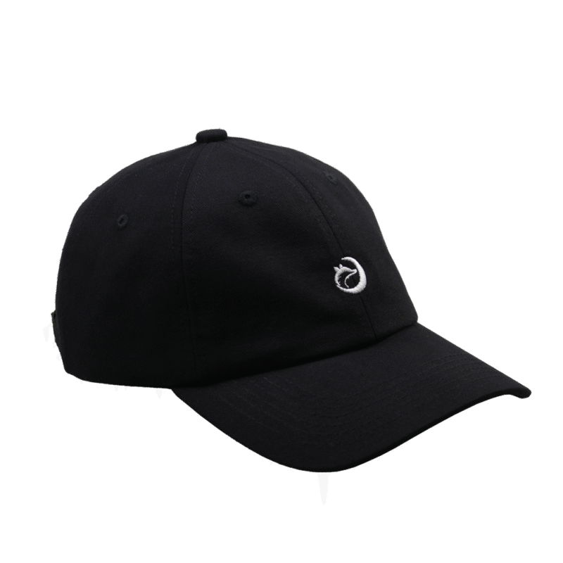 Flat embroidery cotton dad hat