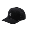 Black polyester rope hat