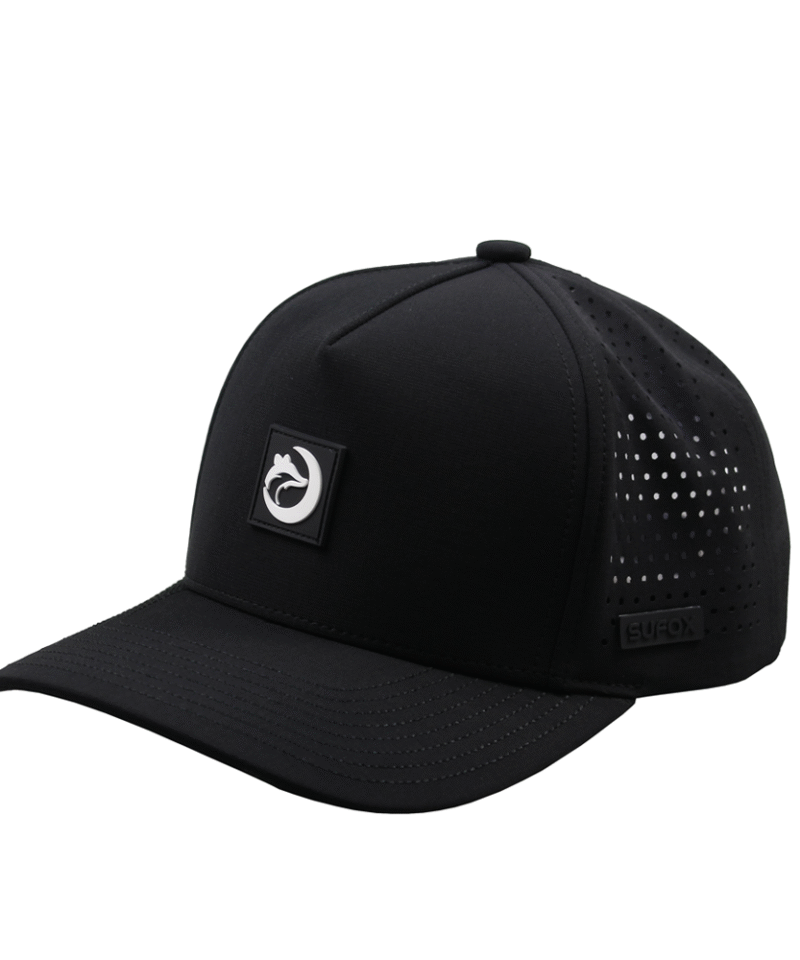 sombrero negro de alto rendimiento
