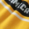 100% Acrylic Yellow Pom Beanie Hat
