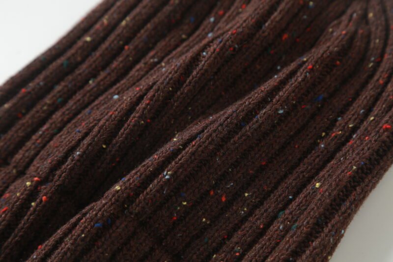 100% Acrylic Dark Browncuffed Beanies Hat