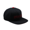 3D Embroidery Black And Red Snapback Hat