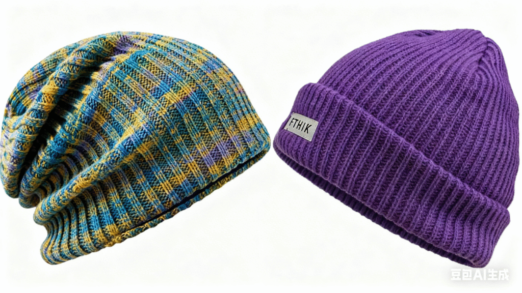 Bonnet souple et bonnet normal