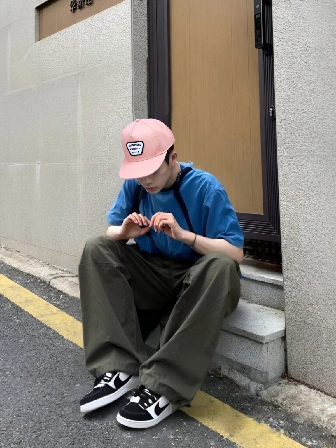 Sombreros Snapback 5 Paneles Rosa