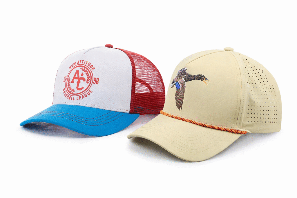 Embroidery vs Printing on Hats