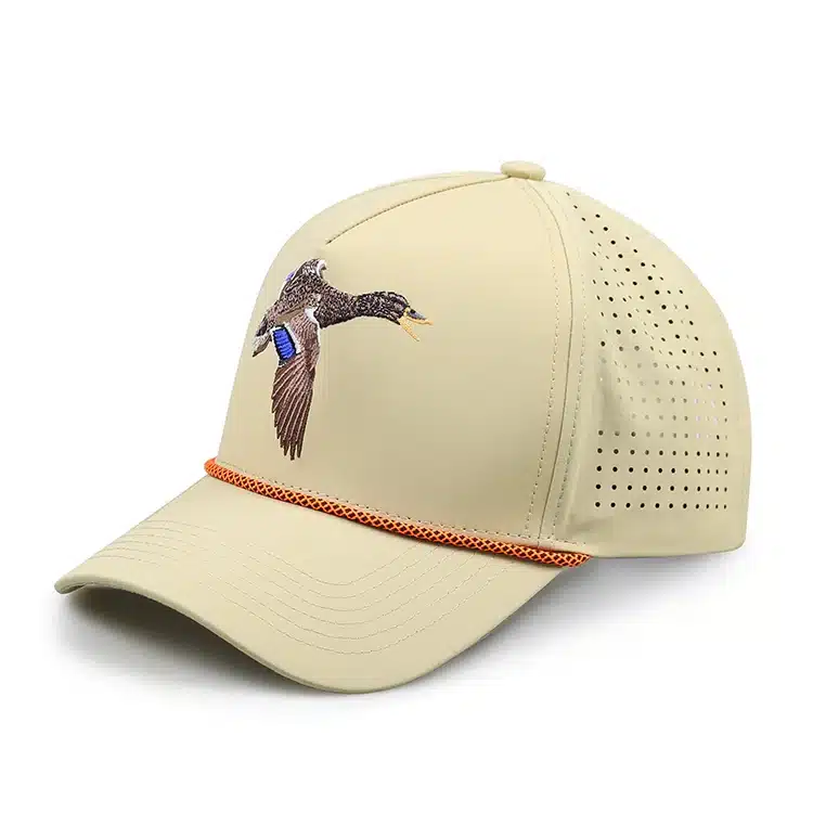 Perforated golf rope hats