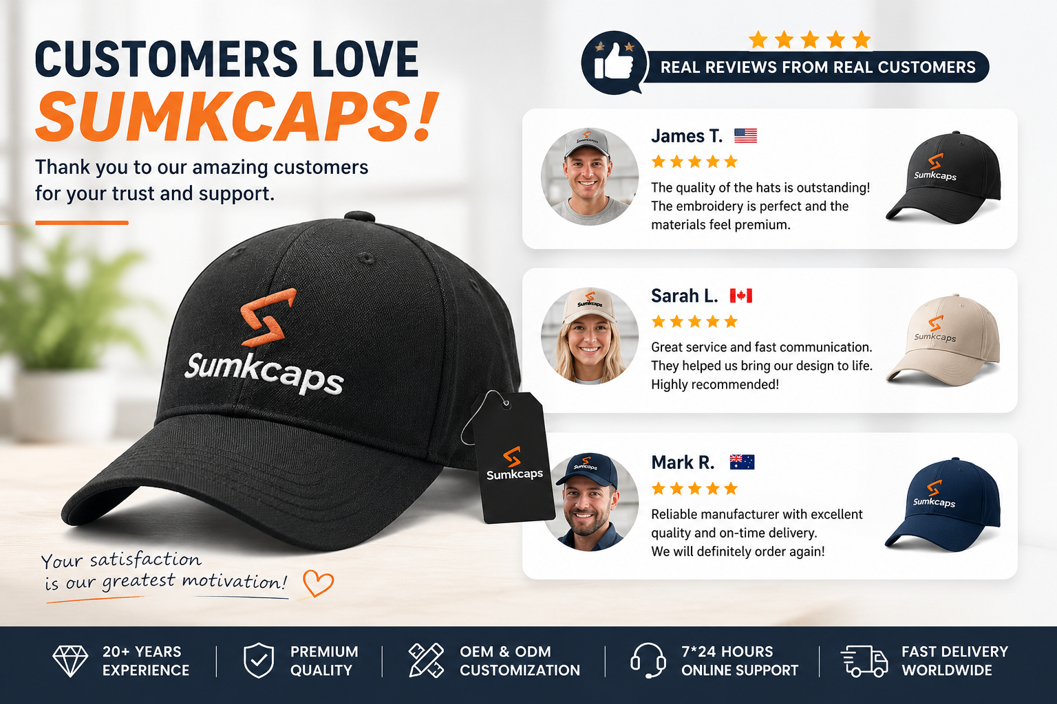 Opiniones de clientes sobre Sombreros Sumkcaps