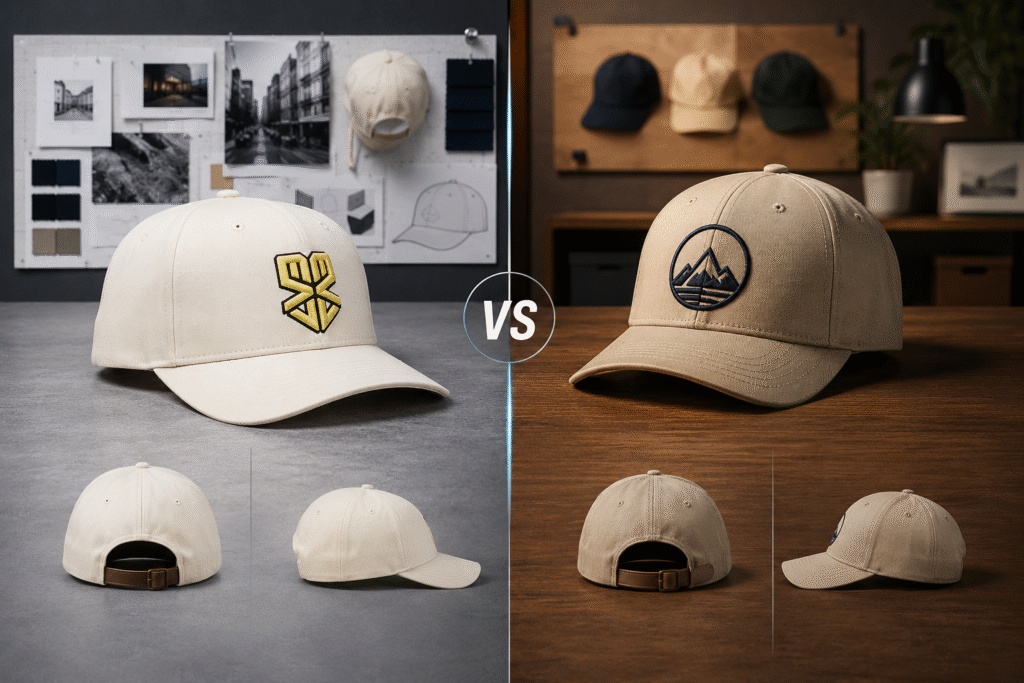 5-Panel vs 6-Panel Baseball Caps