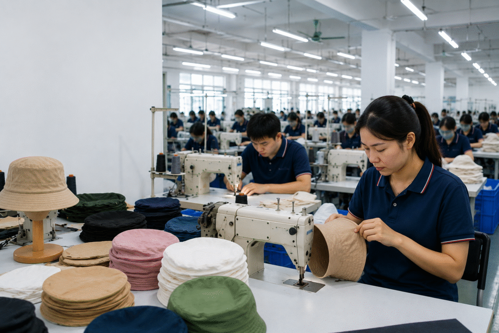Fabricantes de sombreros de cubo en China