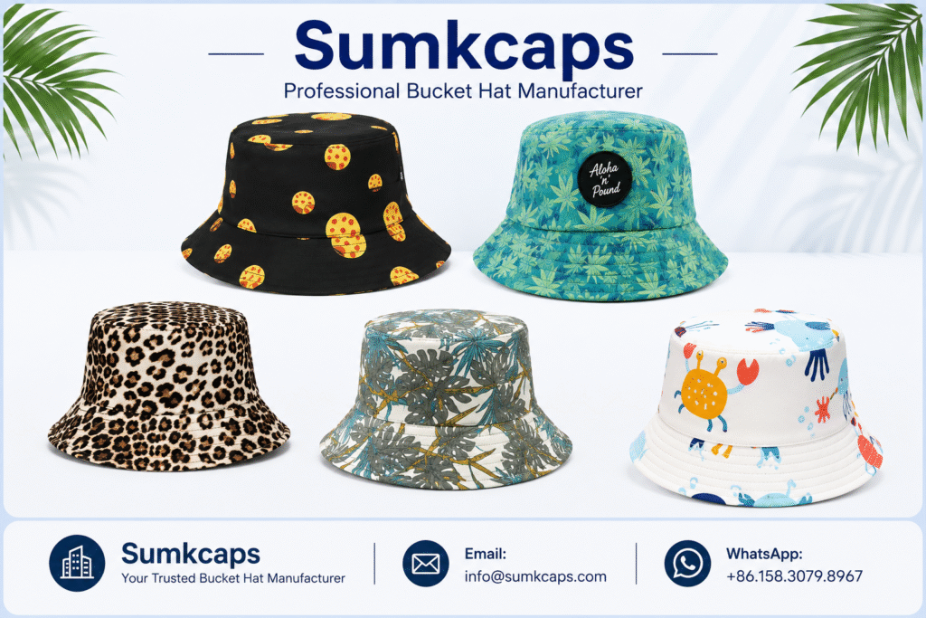 Sumkcaps-Bucket Hat Manufacturer