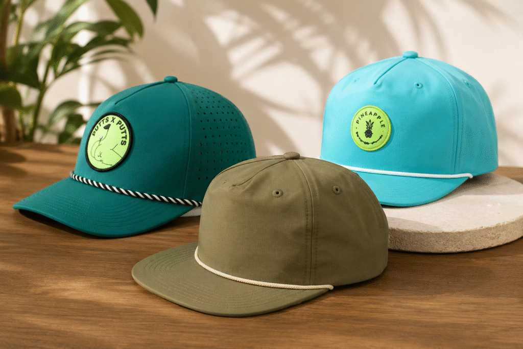 Custom Golf Rope Hats