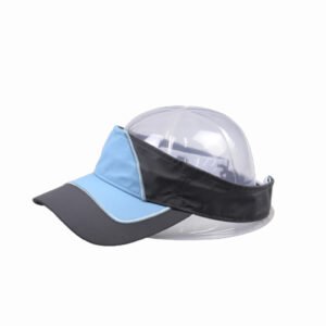 Cappellino con visiera in nylon ricamato 4