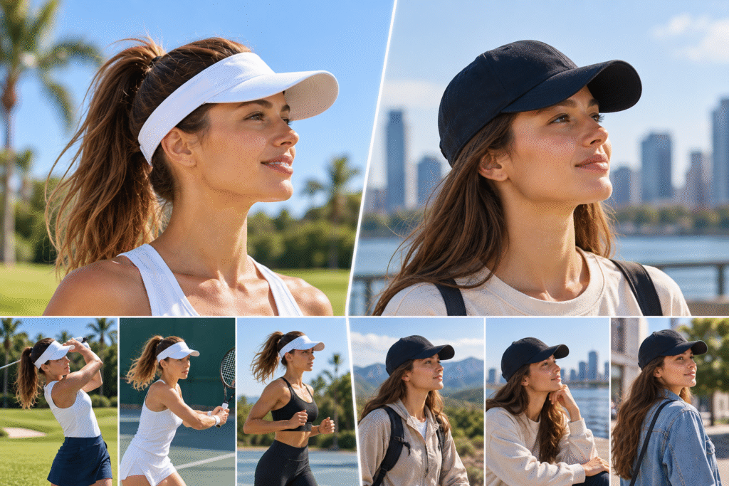 Sun Visor vs Baseball Cap Which Is Better1