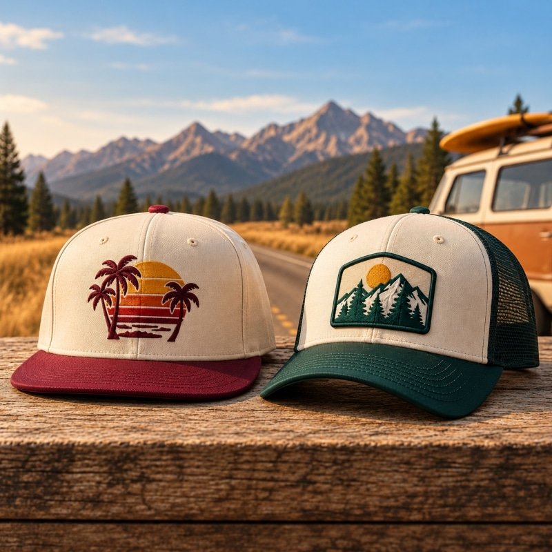 Boné de camionista vs. boné snapback