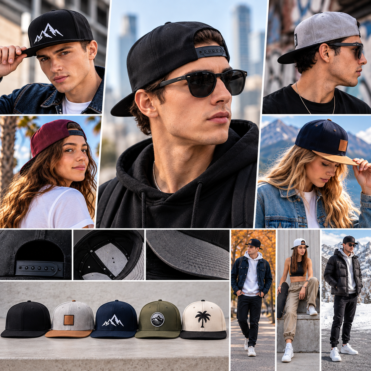 Ways to wear a snapback hat