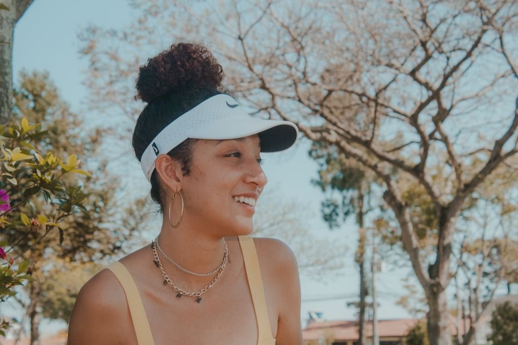 A Visor Can Help Keep Sweat Away From Your Eyes