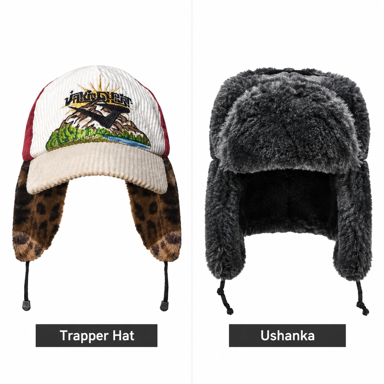 Trapper Hat vs. Ushanka