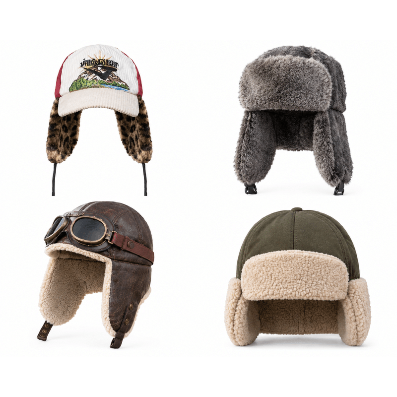 Trapper vs. Ushanka vs. Aviator vs. Bomber Hat
